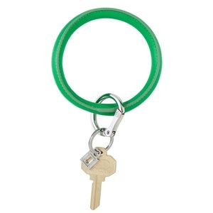 In The Grass - Vegan Leather Big O Key Ring